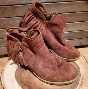 Seychelles Womens Fringe Boots